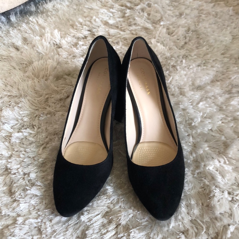 Cole Haan Black suede pumps 6